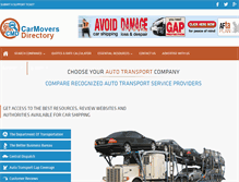 Tablet Screenshot of carmoversdirectory.com